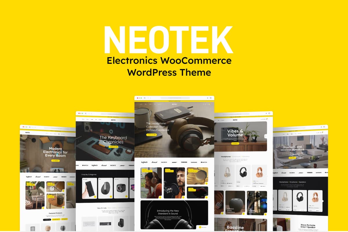 Neotek – Electronics WordPress Theme