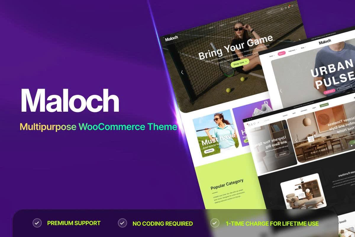 Maloch - Multipurpose WooCommerce Theme