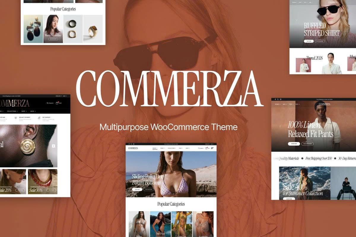 Commerza - Multipurpose WooCommerce Theme