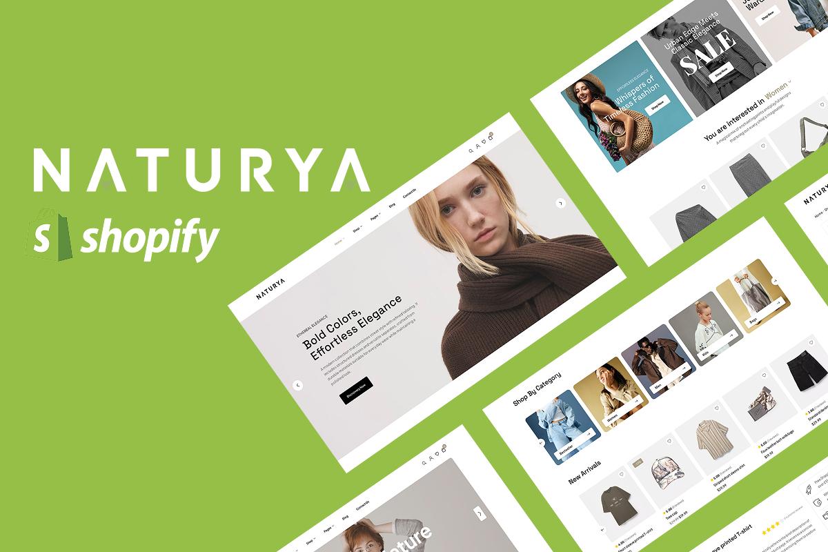 Naturya - Minimalist Shopify Theme